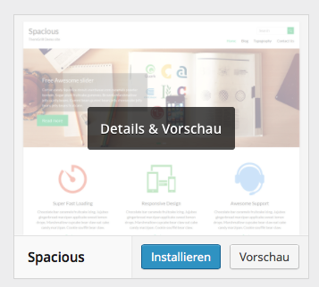 WP Theme Spacious