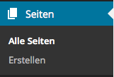 Wordpress Seiten